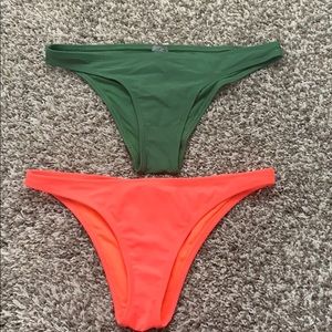Brand new aerie “swim cheeky” bikini bottoms